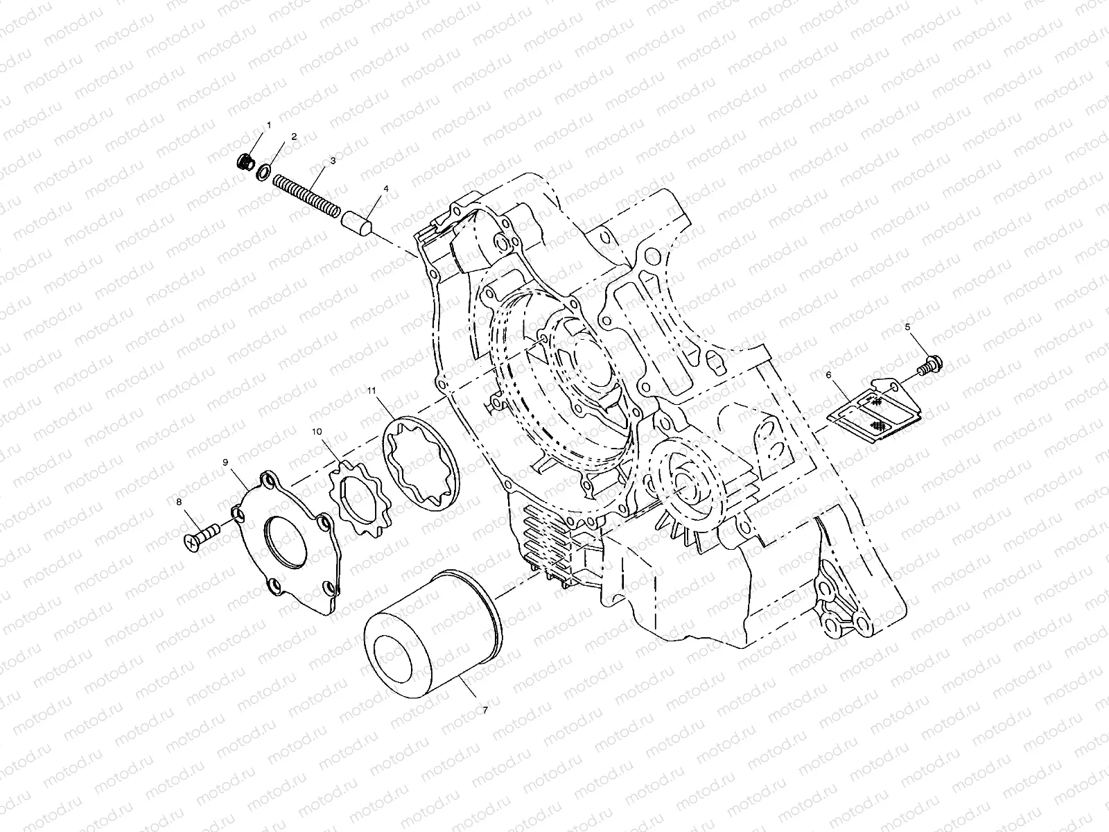 OIL PUMP and OIL FILTER - A00CB32FA (4949354935D006) | OIL PUMP and OIL FILTER - A00CB32FA (4949354935D006)