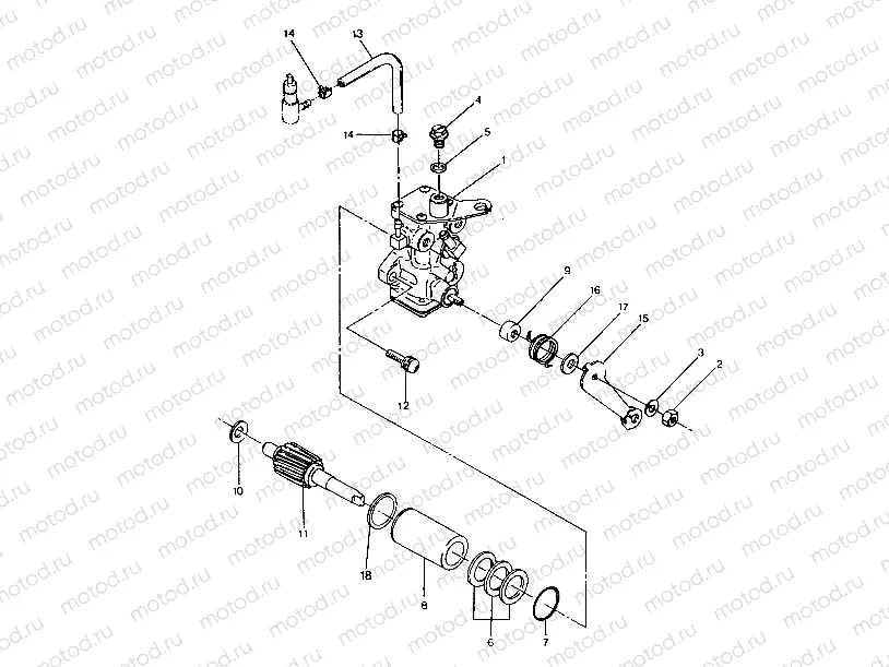 OIL PUMP ASSEMBLY 250 2X4/W927527 (4922862286035A) | OIL PUMP ASSEMBLY 250 2X4/W927527 (4922862286035A)