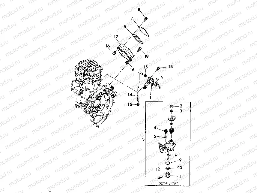 OIL PUMP ASSEMBLY  350 4X4 - Update (4919831983043A) | OIL PUMP ASSEMBLY  350 4X4 - Update (4919831983043A)