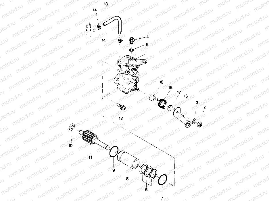 Oil Pump Assembly (49147514750040) | Oil Pump Assembly (49147514750040)