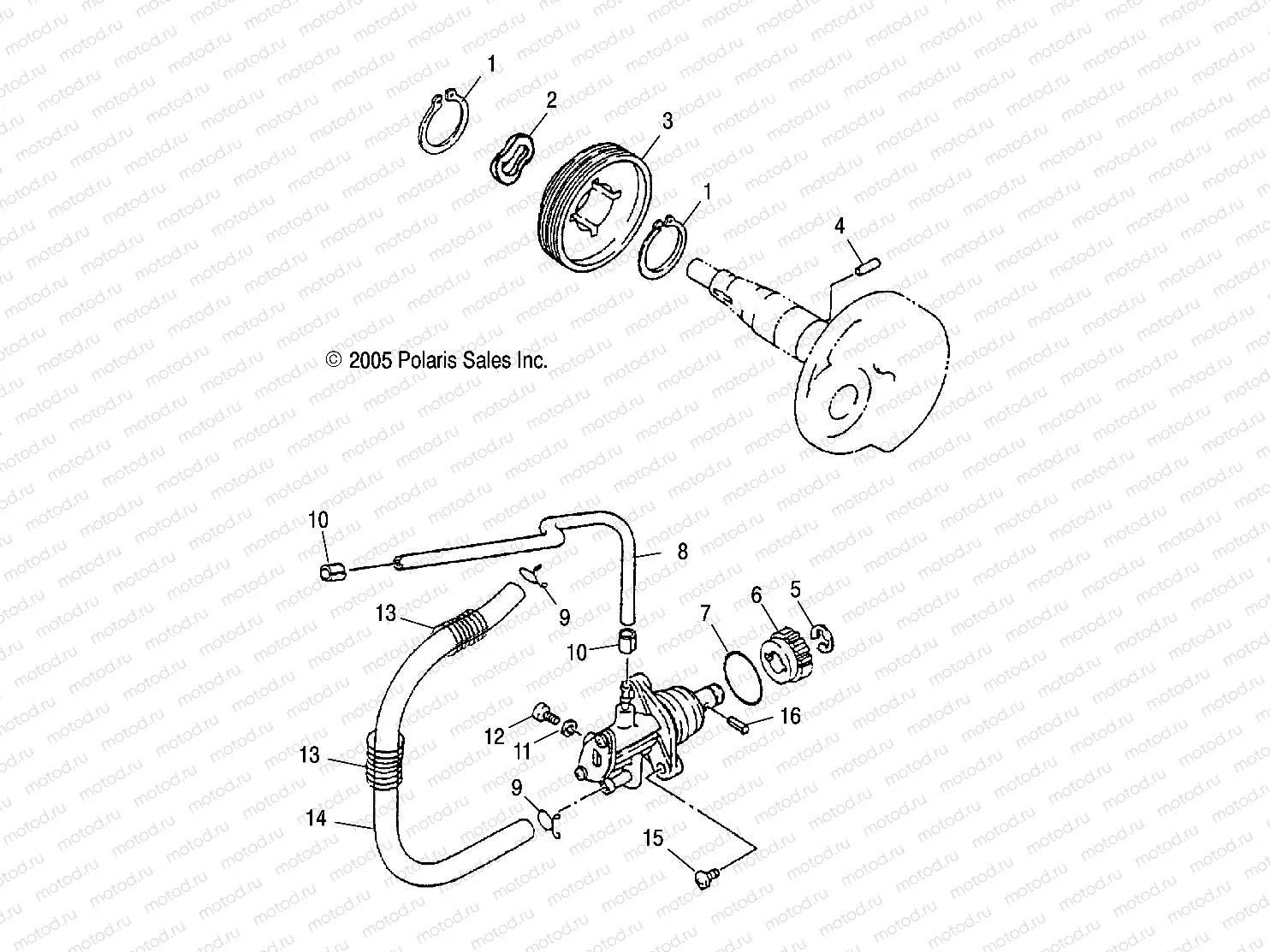 OIL PUMP ASSEMBLY - A05KA05CA (4999202359920235A06) | OIL PUMP ASSEMBLY - A05KA05CA (4999202359920235A06)