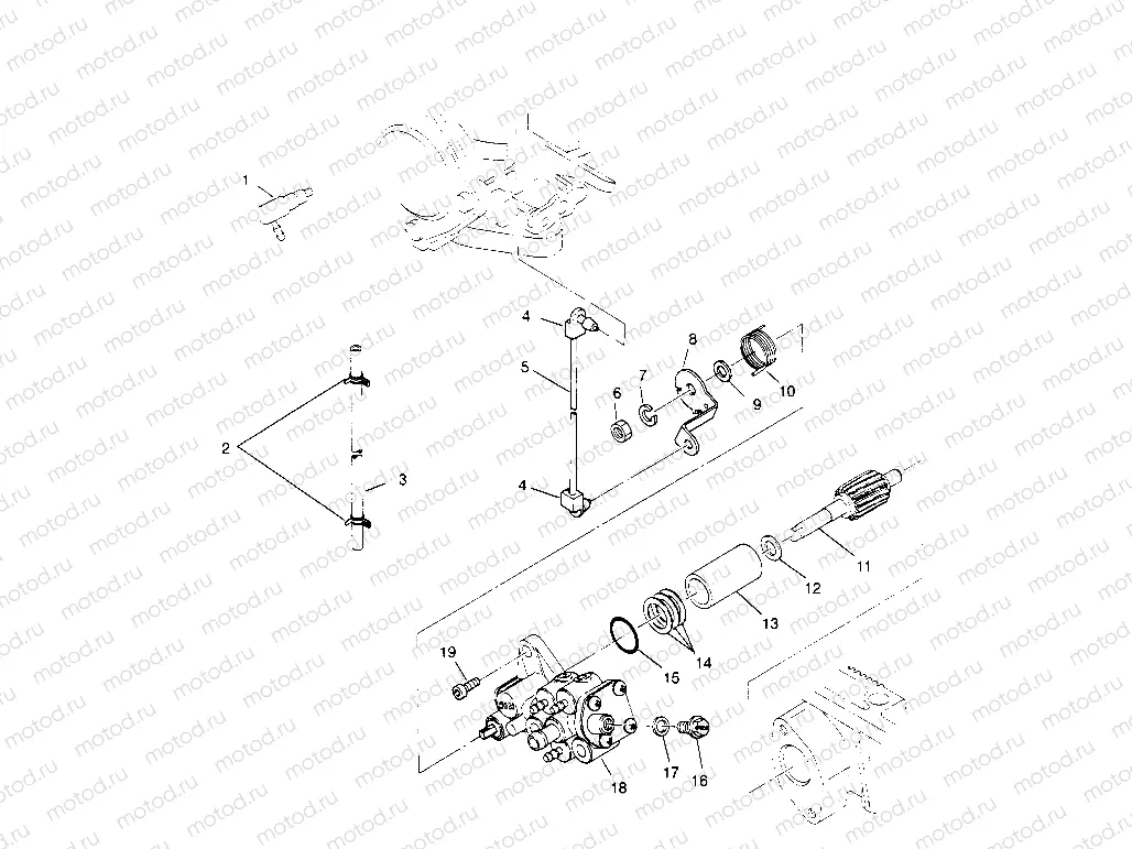OIL PUMP ASSEMBLY SL 750 B954070 (4930523052C004) | OIL PUMP ASSEMBLY SL 750 B954070 (4930523052C004)