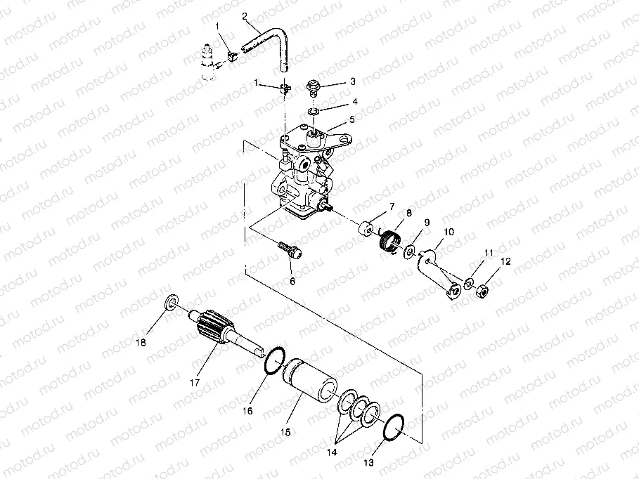 OIL PUMP ASSEMBLY Trail Blazer W947221 (4926832683C009) | OIL PUMP ASSEMBLY Trail Blazer W947221 (4926832683C009)