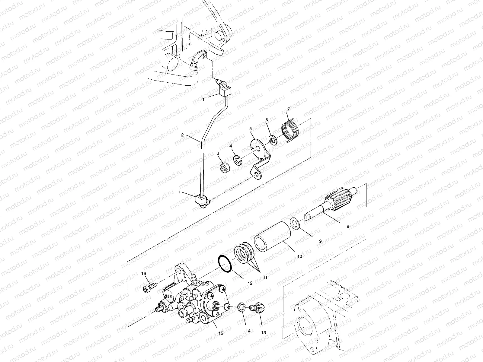 OIL PUMP - B994978 (4951515151c007) | OIL PUMP - B994978 (4951515151c007)