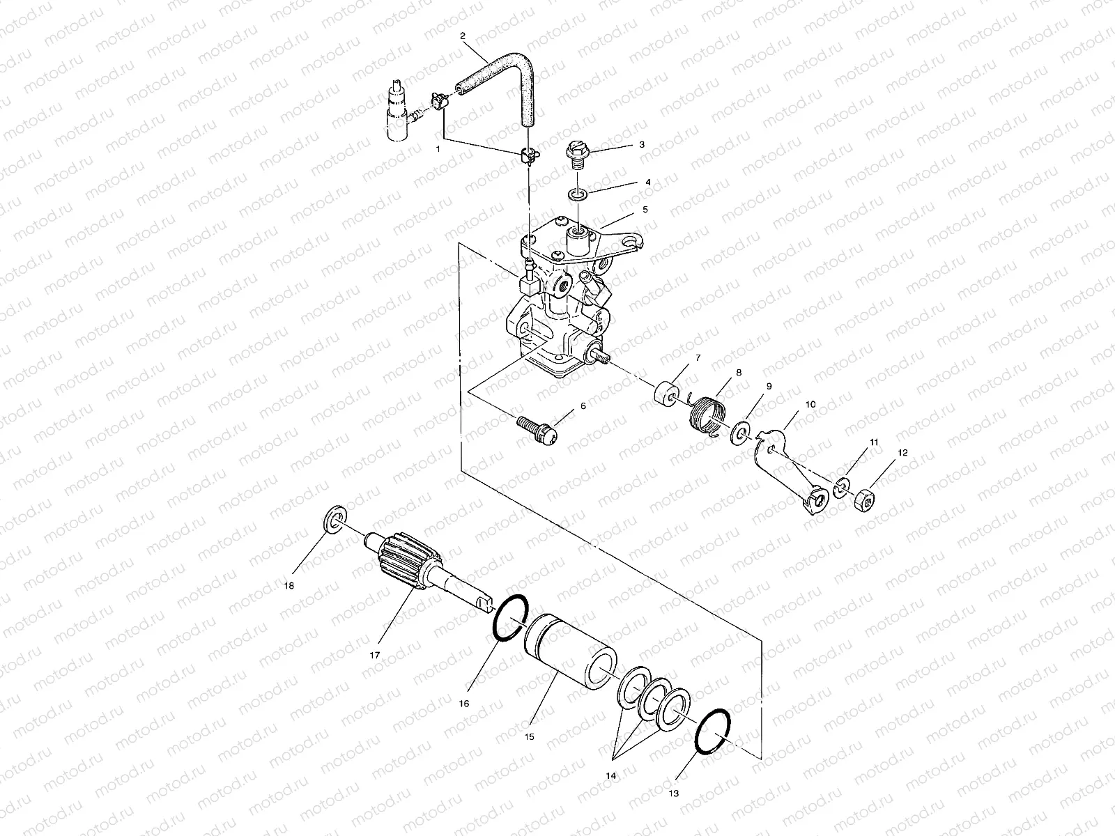 OIL PUMP (BLAZER) - W967827 (4935863586D004) | OIL PUMP (BLAZER) - W967827 (4935863586D004)
