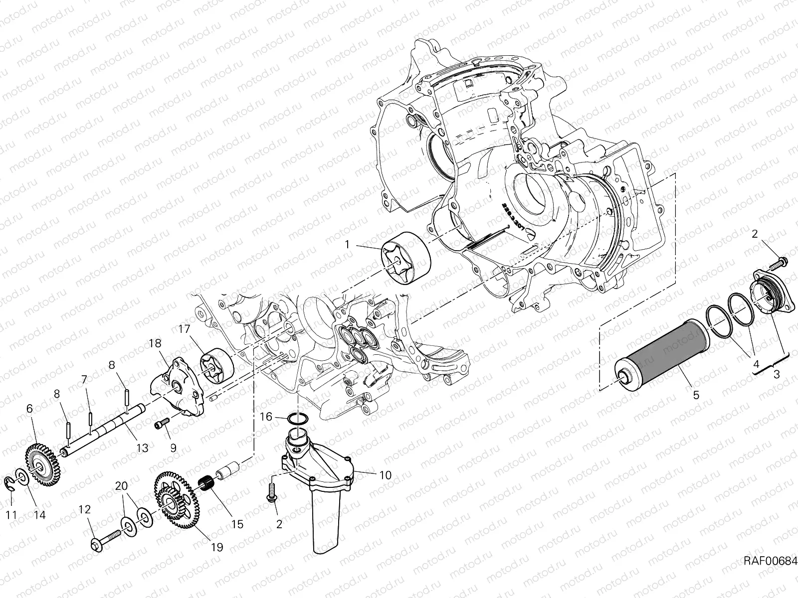 OIL PUMP - FILTER