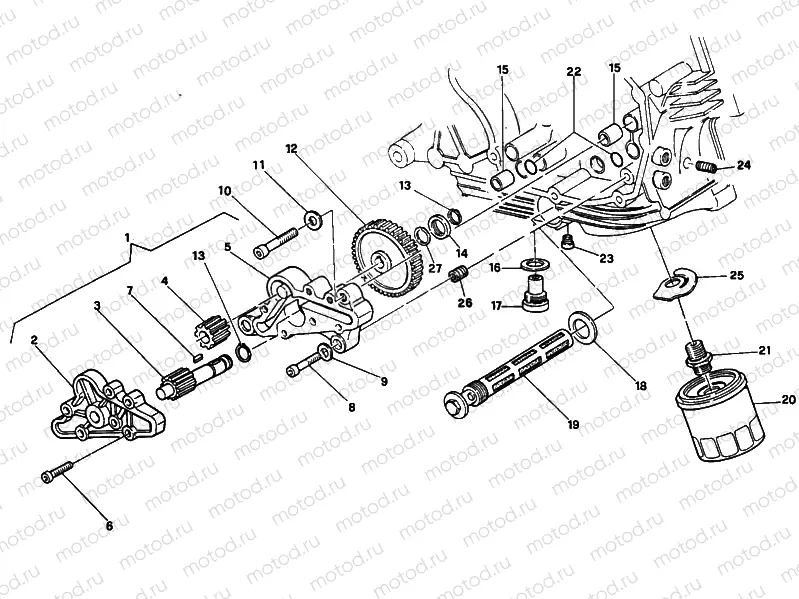 OIL PUMP - FILTER » LUBRICATION SYSTEM