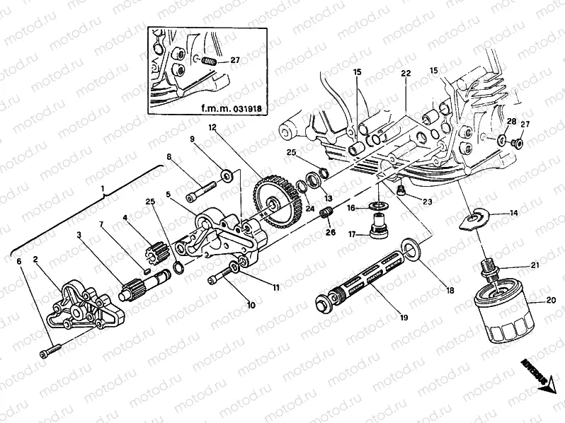 OIL PUMP - FILTER » LUBRICATION SYSTEM