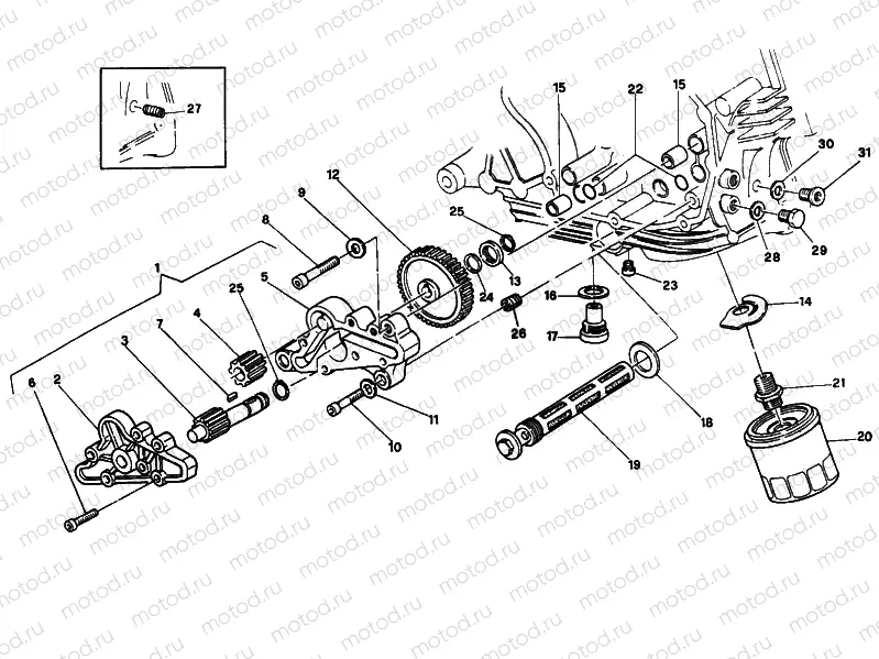 OIL PUMP - FILTER » LUBRICATION SYSTEM