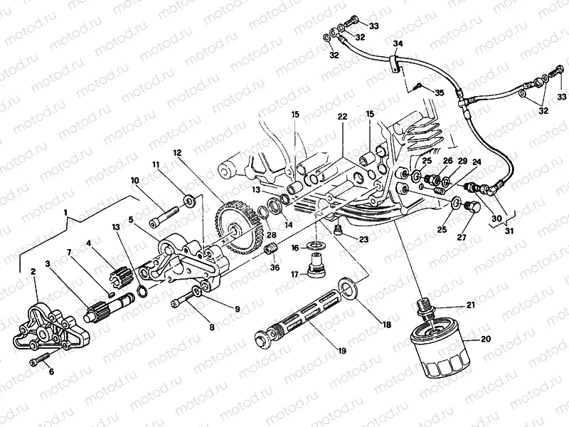OIL PUMP - FILTER » LUBRICATION SYSTEM
