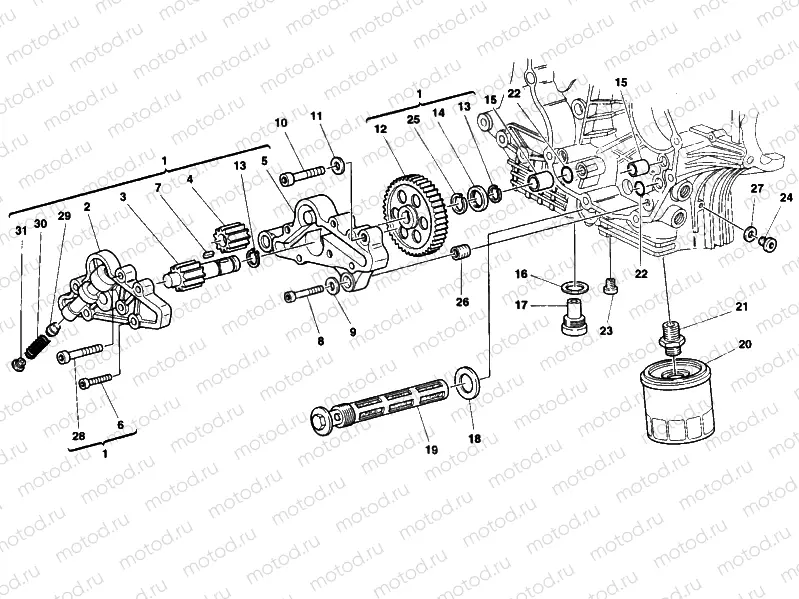OIL PUMP - FILTER » LUBRICATION SYSTEM