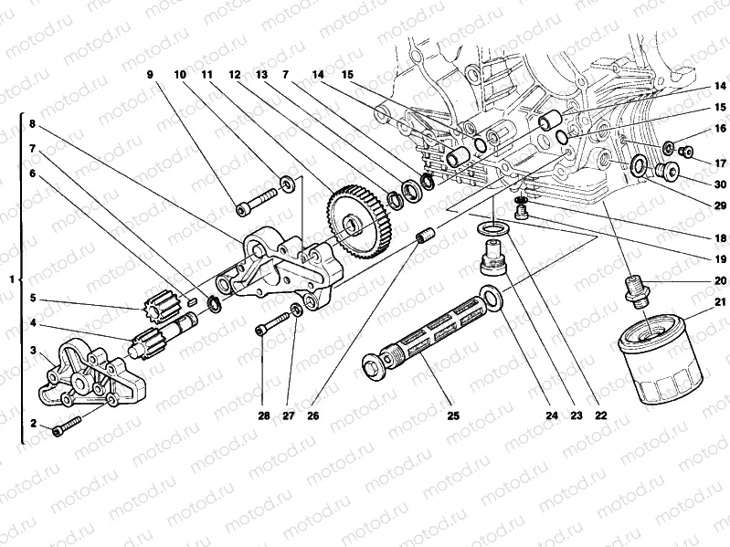 OIL PUMP - FILTER » LUBRICATION SYSTEM