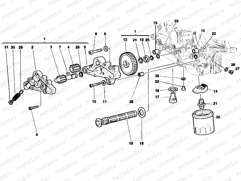 OIL PUMP - FILTER » LUBRICATION SYSTEM
