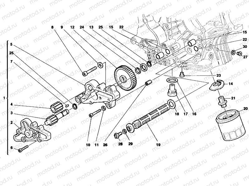 OIL PUMP - FILTER » LUBRICATION SYSTEM