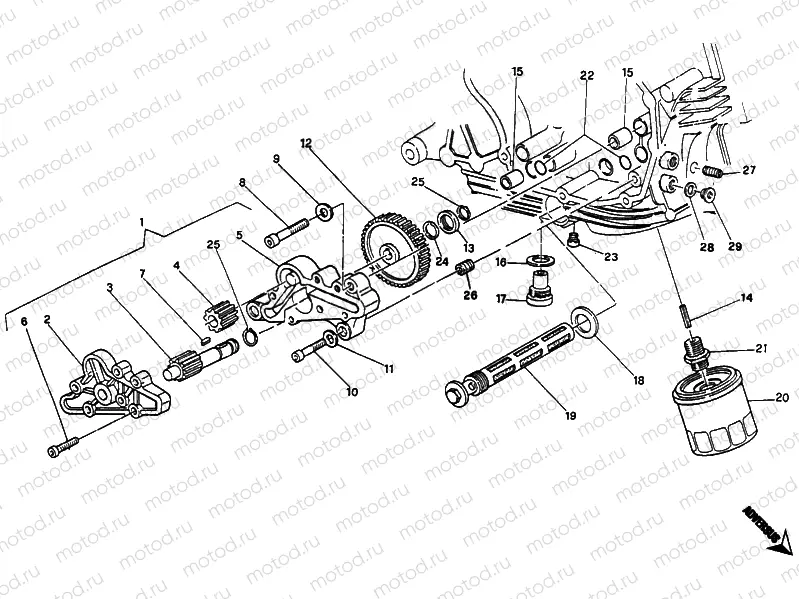 OIL PUMP - FILTER » LUBRICATION SYSTEM
