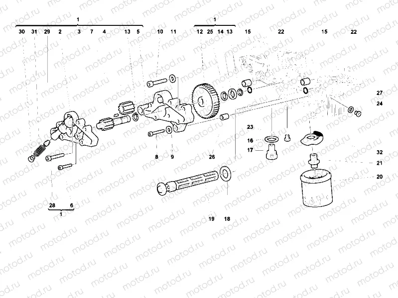 OIL PUMP - FILTER » LUBRICATION SYSTEM