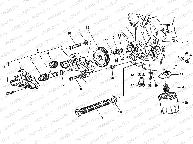 OIL PUMP - FILTER » LUBRICATION SYSTEM