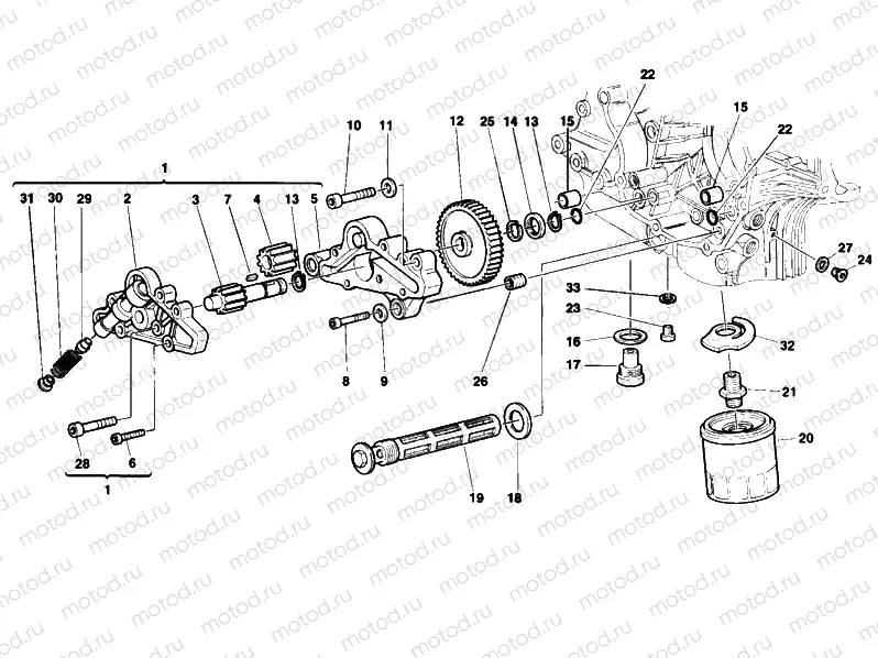 OIL PUMP - FILTER » LUBRICATION SYSTEM