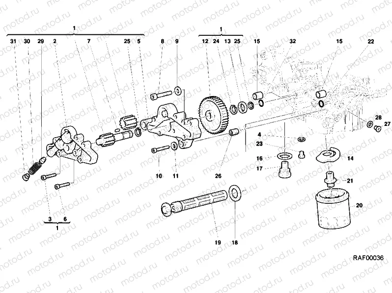 OIL PUMP - FILTER » LUBRICATION SYSTEM