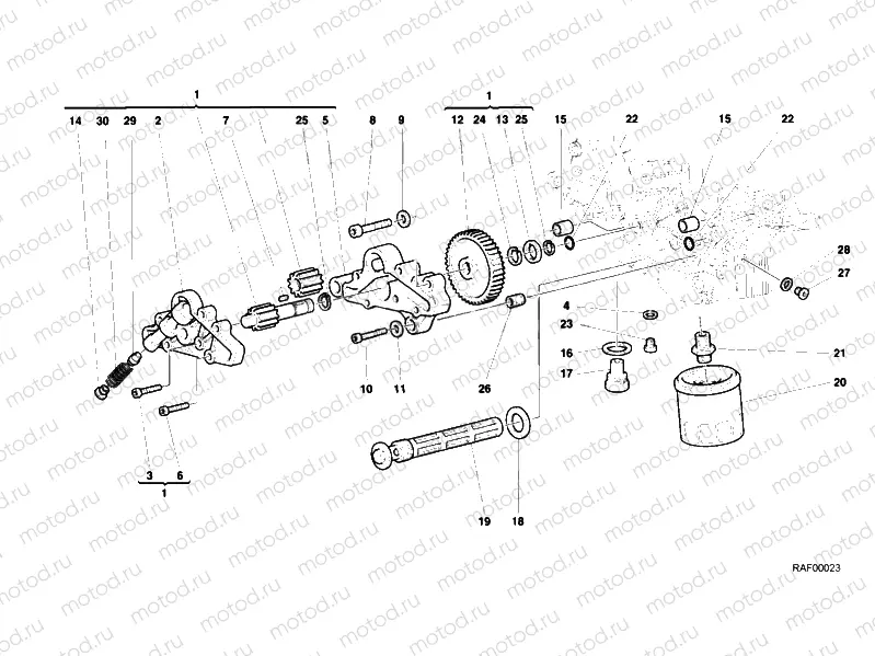 OIL PUMP - FILTER » LUBRICATION SYSTEM