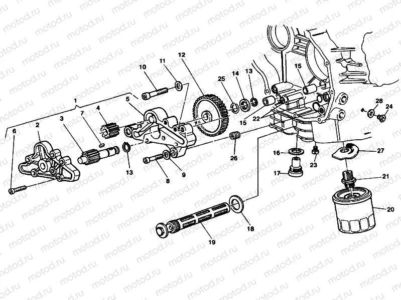 OIL PUMP - FILTER » LUBRICATION SYSTEM