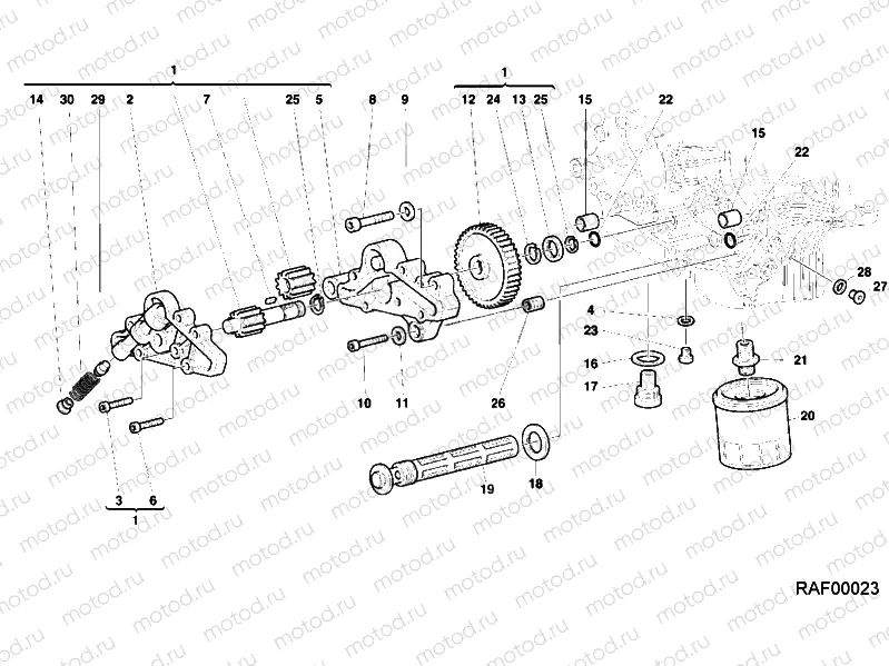 OIL PUMP - FILTER » LUBRICATION SYSTEM