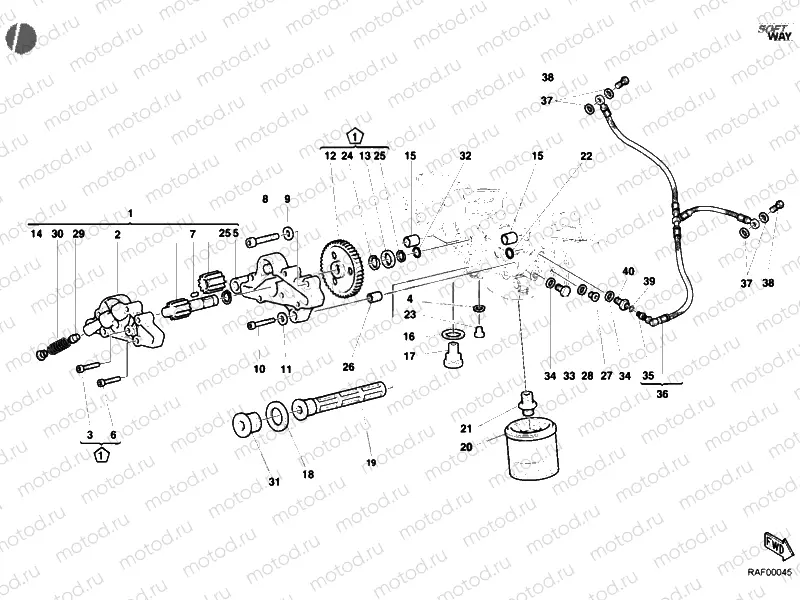 OIL PUMP - FILTER » LUBRICATION SYSTEM