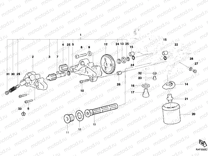 OIL PUMP - FILTER » LUBRICATION SYSTEM