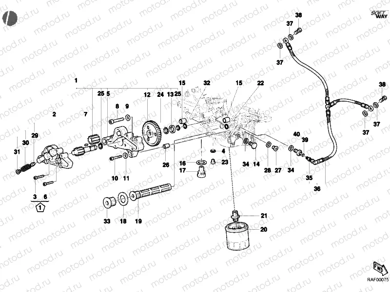 OIL PUMP - FILTER » LUBRICATION SYSTEM