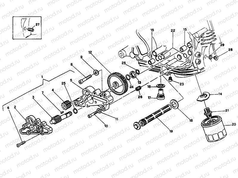 OIL PUMP - FILTER » LUBRICATION SYSTEM