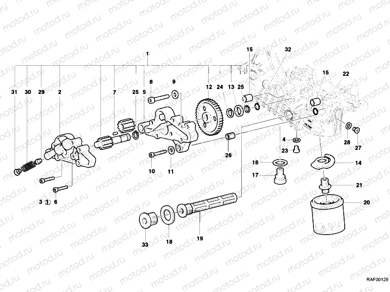 OIL PUMP - FILTER » LUBRICATION SYSTEM