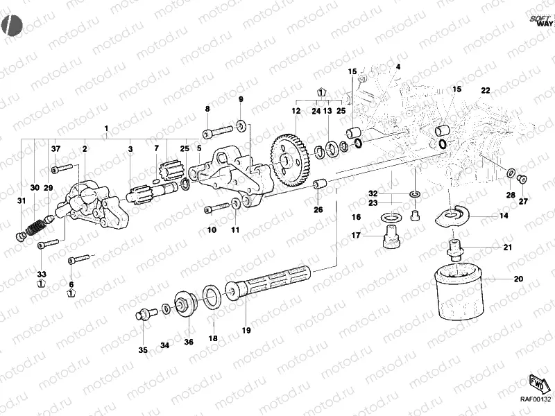 OIL PUMP - FILTER » LUBRICATION SYSTEM