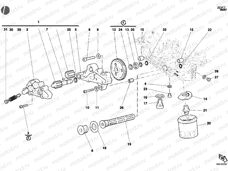 OIL PUMP - FILTER » LUBRICATION SYSTEM