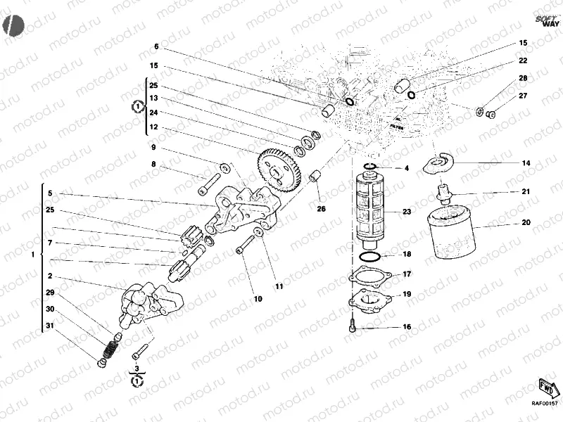 OIL PUMP - FILTER » LUBRICATION SYSTEM