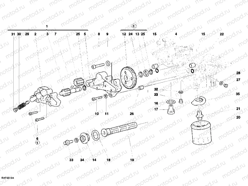 OIL PUMP - FILTER » LUBRICATION SYSTEM