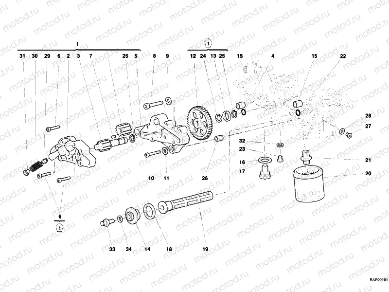OIL PUMP - FILTER » LUBRICATION SYSTEM
