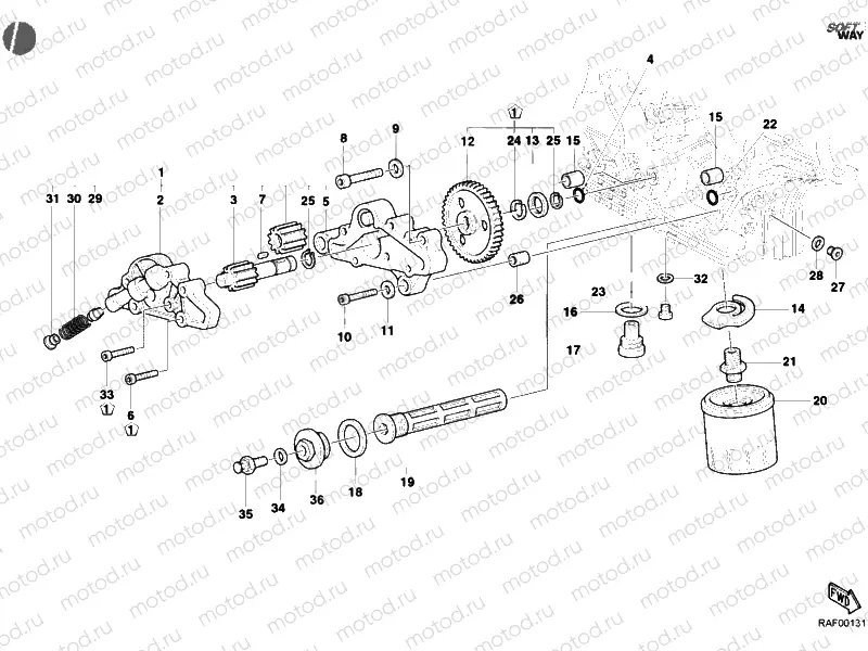 OIL PUMP - FILTER » LUBRICATION SYSTEM