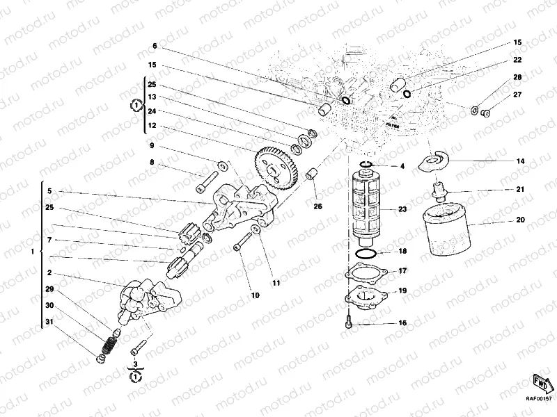 OIL PUMP - FILTER » LUBRICATION SYSTEM