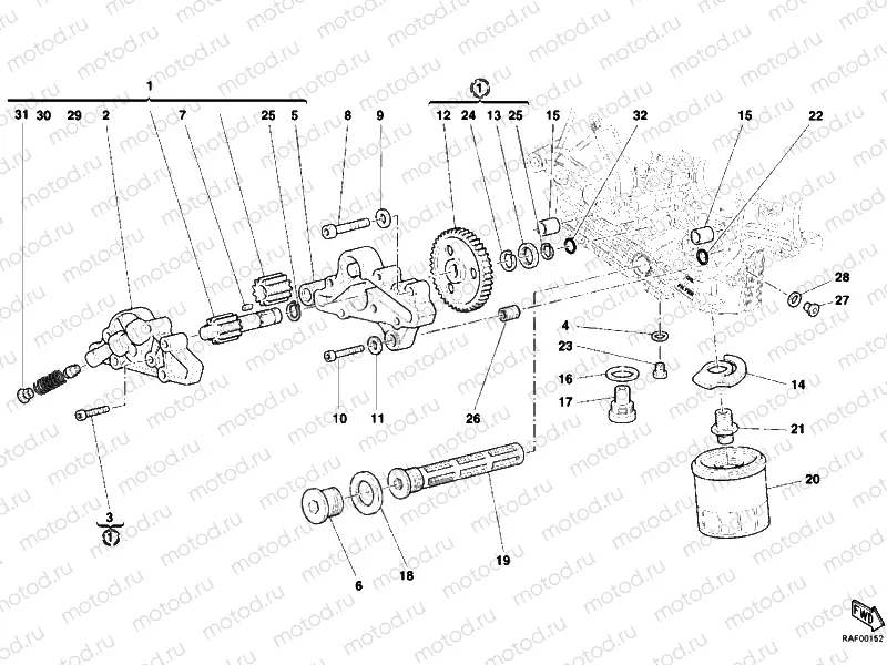 OIL PUMP - FILTER » LUBRICATION SYSTEM