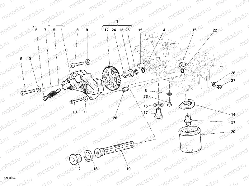 OIL PUMP - FILTER » LUBRICATION SYSTEM