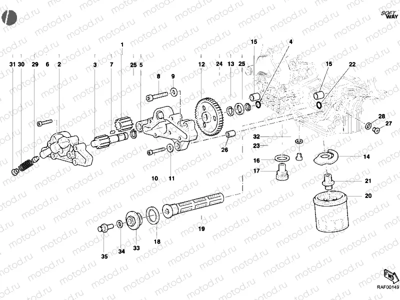 OIL PUMP - FILTER » LUBRICATION SYSTEM