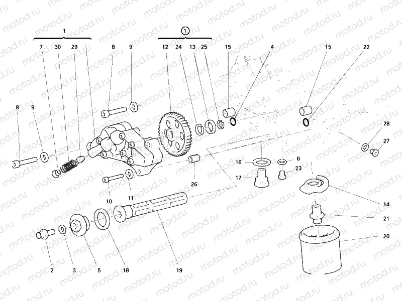 OIL PUMP - FILTER » LUBRICATION SYSTEM