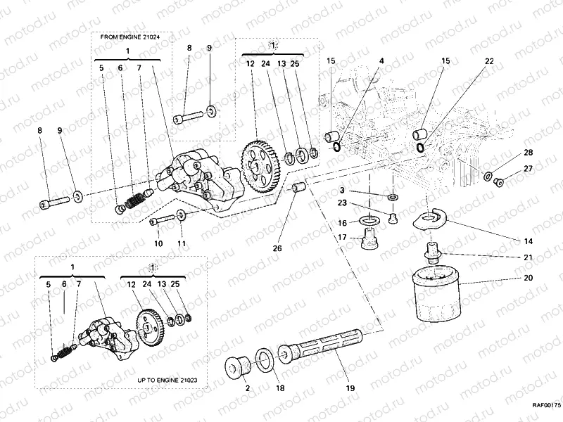 OIL PUMP - FILTER » LUBRICATION SYSTEM