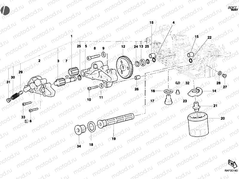 OIL PUMP - FILTER » LUBRICATION SYSTEM