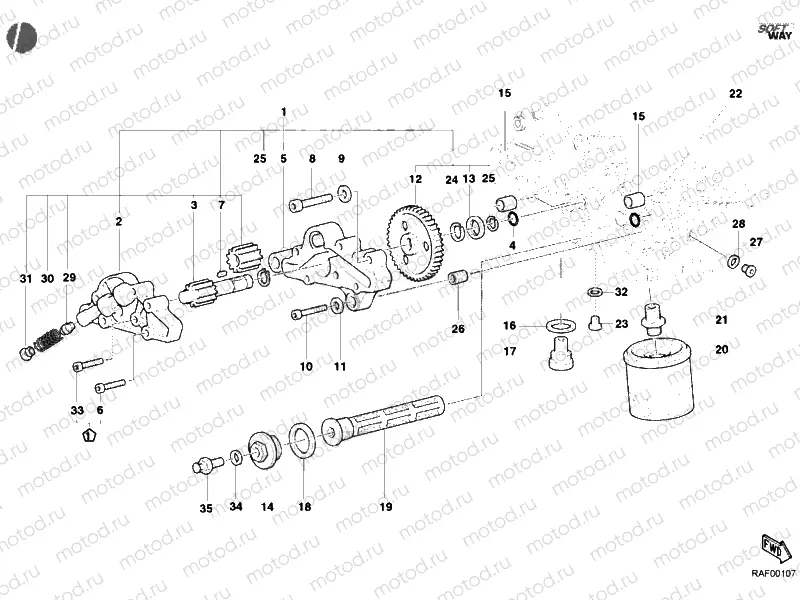 OIL PUMP - FILTER » LUBRICATION SYSTEM