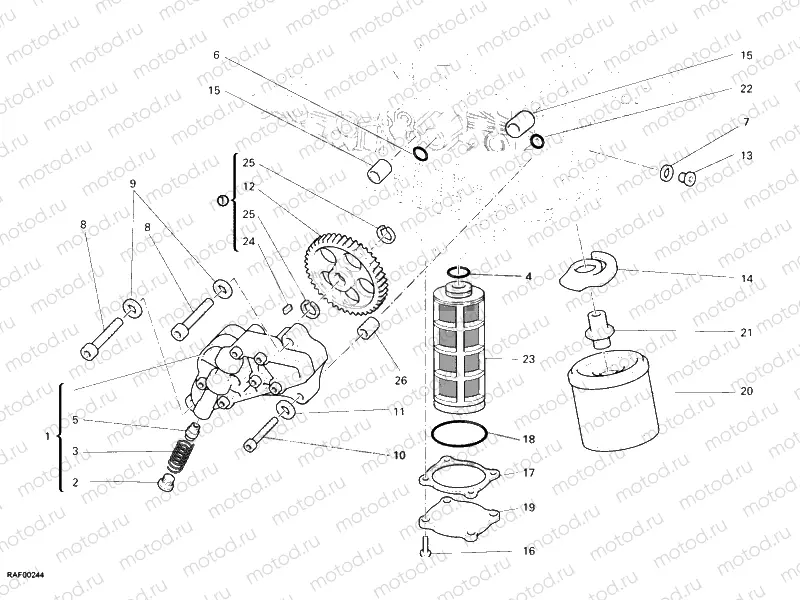 OIL PUMP - FILTER » LUBRICATION SYSTEM
