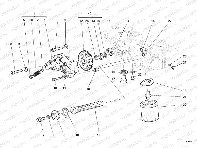 OIL PUMP - FILTER » LUBRICATION SYSTEM