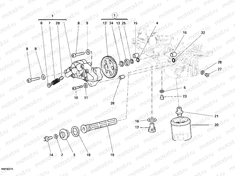 OIL PUMP - FILTER » LUBRICATION SYSTEM