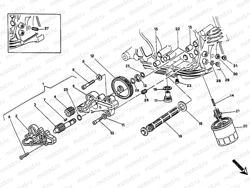OIL PUMP - FILTER » LUBRICATION SYSTEM