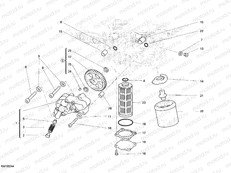 OIL PUMP - FILTER » LUBRICATION SYSTEM